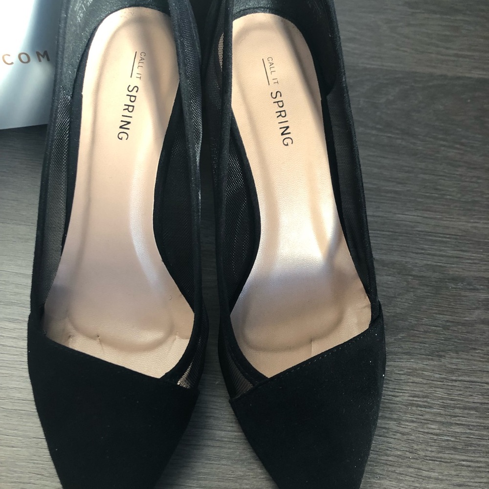 Womens closed toe low heel shoe - Picture 3 of 6